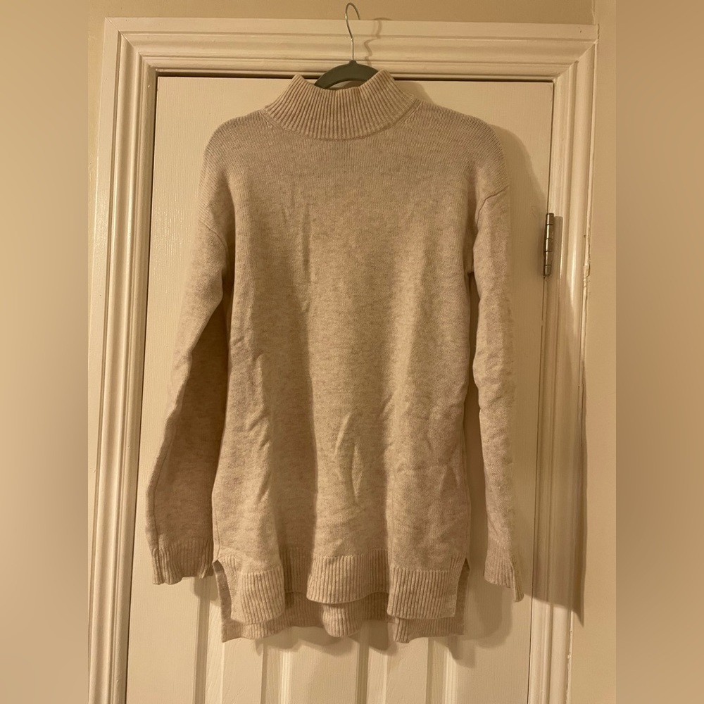 Cashmere blend cream sweater